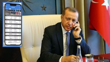 Cumhurbaşkanı Erdoğan'ın telefonunda yüklü olan tek uygulama..!