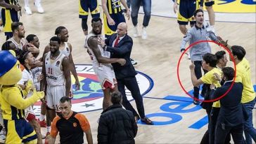 EuroLeague'de olaylı gece! Monacolu Basketbolcular, Ali Koç'un oğlu Kerim Rahmi Koç'a saldırdı!