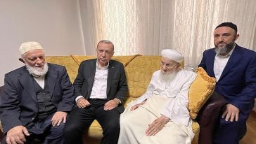 Cumhurbaşkanı Erdoğan İsmailağa Cemaati'ni ziyaret etti...