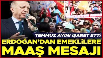 Cumhurbaşkanı Erdoğan'dan 'emekli maaşlarına düzenleme' mesajı: 'Tekrar masaya yatıracağız...'