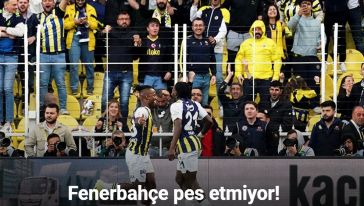 Dev derbide gülen taraf Fenerbahçe oldu! Fenerbahçe 2-1 Beşiktaş...