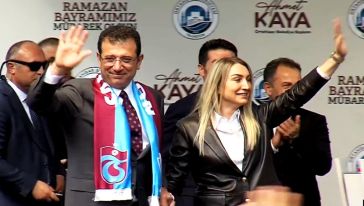 Ekrem İmamoğlu, memleketi Trabzon'da konuştu: "31 Mart'ta yeni bir dönem başladı, millet gücünün farkına varacak, tam yol ileri..!"