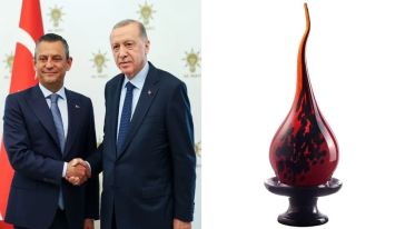 CHP lideri Özel'den Erdoğan'a hediye: 'Cumhuriyet Ateşi'