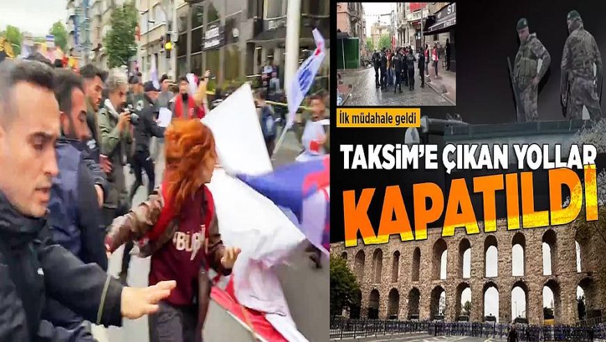 İstanbul'da 1 Mayıs gerilimi! Gözaltılar başladı... Özgür Özel ve İmamoğlu Saraçhane'den ayrıldı...