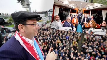 İmamoğlu'na bir tepki de TELE1 muhabirinden: "Nagehan Alçı'ya VIP minibüs bize yarım otobüs..!"