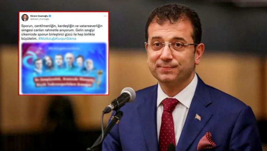Ekrem İmamoğlu'nun Trabzonspor paylaşımında tepki çeken büyük hata!