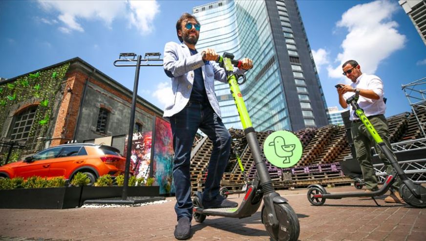 Elektrikli scooter uygulaması Martı ABD'de halka açılıyor...