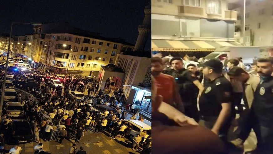Esenyurt'ta camide çocuğa taciz iddiası! Vatandaşlar sokağa döküldü...