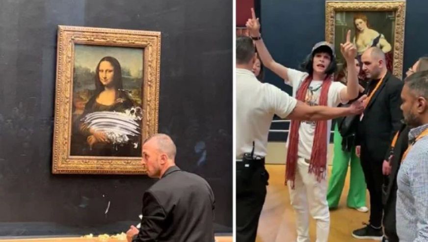 Mona Lisa tablosuna ilginç saldırı! İşte sebebi...