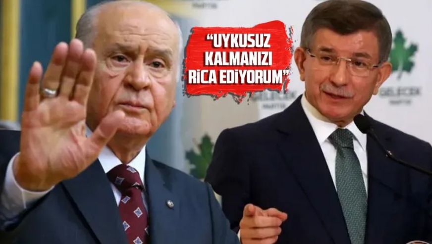 Ahmet Davutoğlu'ndan Bahçeli'ye videolu mesaj: 
