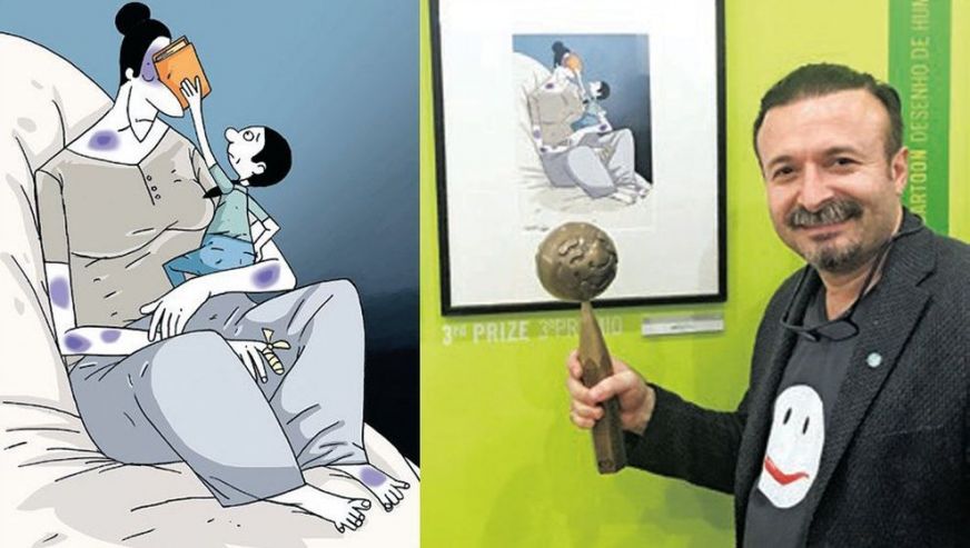 Karikatürist Demirci’ye tehdit: Hesabı askıya alındı...