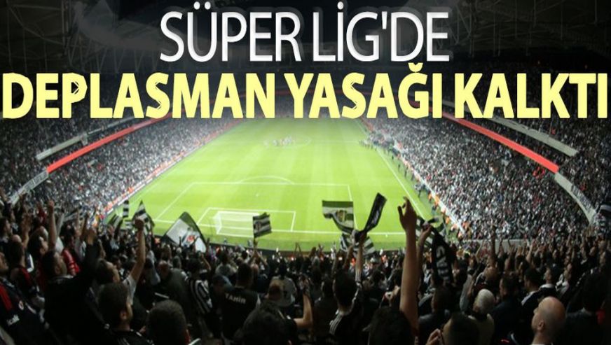 Süper Lig'de deplasman yasağı kalktı...TFF'den flaş rezerv lig kararı!