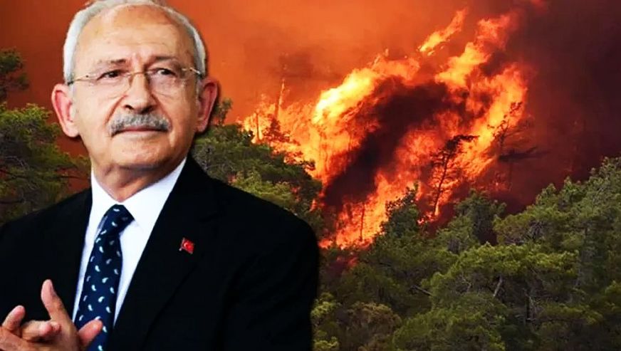 Yangın bölgesine gidecek olan Kılıçdaroğlu'nun Dalaman'a inişine izin verilmedi!