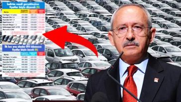 CHP lideri Kılıçdaroğlu'nun 'ÖTV vaadi' hayata geçerse hangi araç kaç para olacak?