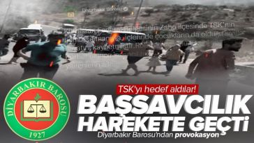 TSK'yı hedef alan Diyarbakır Barosu hakkında soruşturma...