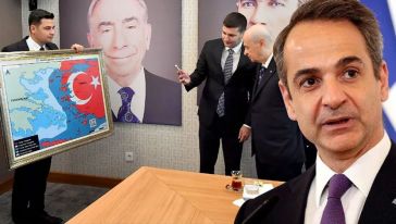 Yunanistan Başbakanı Miçotakis'ten Bahçeli'nin haritasına sert tepki: "Bu Türkiye'nin resmi politikası mı?"