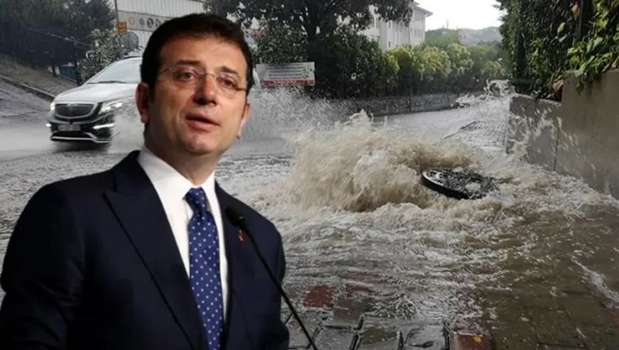 İmamoğlu, İstanbul'daki sel sırasında nerede olduğu sorusuna yanıt verdi!