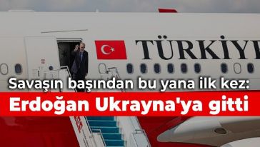 Savaşın başından bu yana ilk kez: Erdoğan Ukrayna'ya gitti! Heyette dikkat çeken isim...