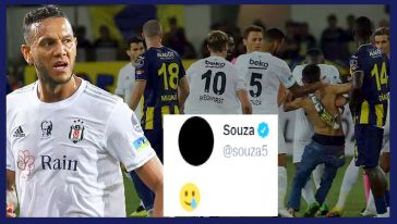 Josef De Souza'ya 1 maç ceza! Josef De Souza'dan cezaya emojili tepki!