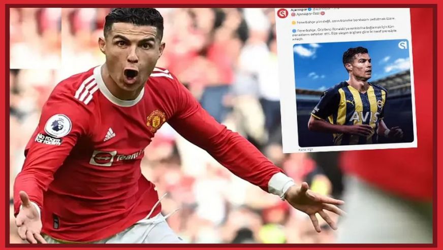 Sosyal medyayı sallamıştı! 'Cristiano Ronaldo' haberi işinden etti!