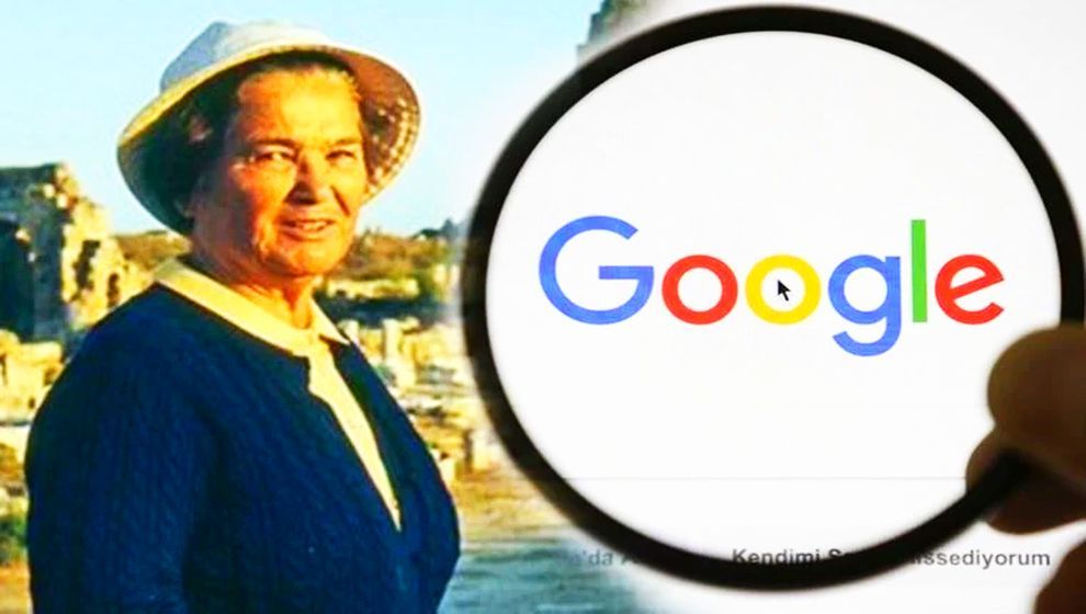 Google'dan "Türkiye'nin ilk kadın arkeoloğu" Jale İnan için anlamlı doodle...