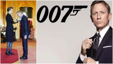'James Bond' Daniel Craig'e kraliyet nişanı verildi...
