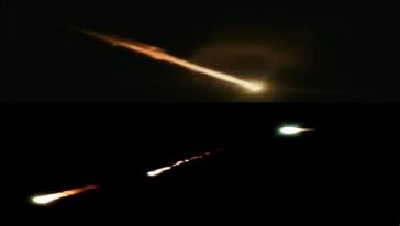 “Meteor mu yoksa göktaşı mı düştü?” Havada hareketli dakikalar...