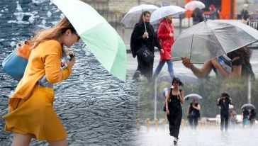 Meteoroloji'den İstanbul ve çok sayıda kente sağanak uyarısı...