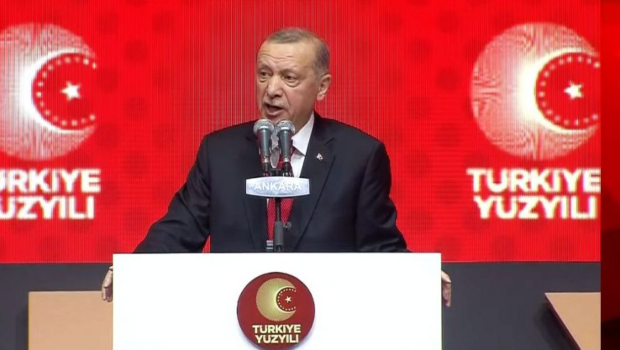 Cumhurbaşkanı Erdoğan, Türkiye Yüzyılı vizyon belgesini açıkladı...