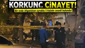 Ankara'da katliam evi! Dördü salonda, biri çekyatın altında ölü bulundu!