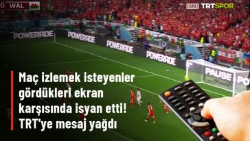 Futbolseverler sosyal medyadan TRT'ye mesaj yağdırdı..!
