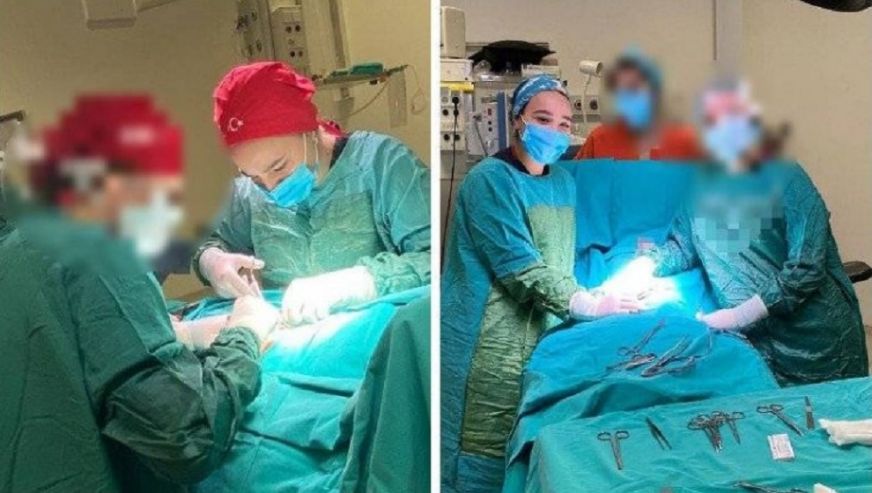 Devlet hastanesinde bir yıldır görev yapan 'sahte doktor'un ameliyat masasında çekilmiş fotoğrafı ortaya çıktı