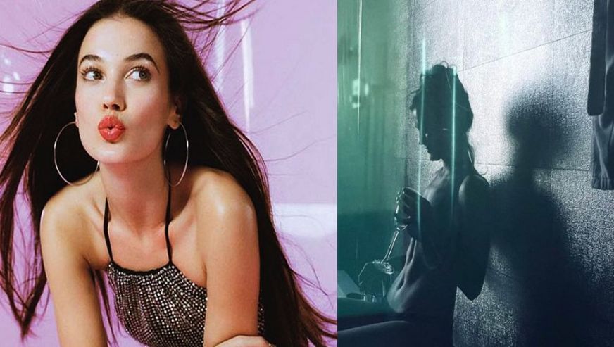 Yargı'nın Ceylin'i Pınar Deniz iç çamaşırlı duş pozuyla Instagram'ı salladı!
