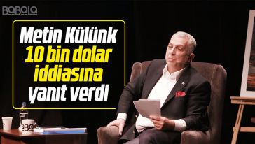 AK Partili Metin Külünk, 1.5 yıl sonra konuştu: "10 bin dolar almadım..!"