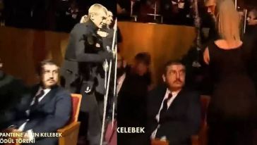 Altın Kelebek Ödül Töreni'nde Feyyaz Yiğit'in Sefo'nun dansçılarına bakışı gündem oldu!