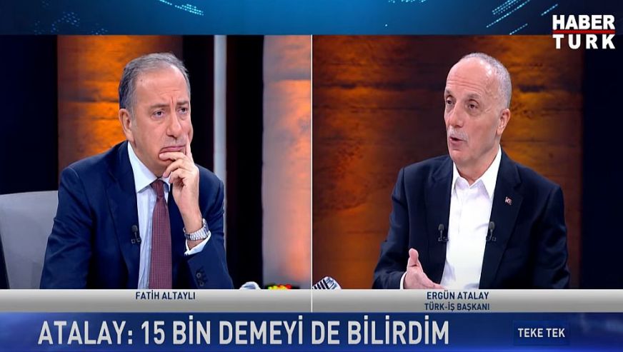 Asgari ücret masasında neler konuşuldu? TÜRK-İŞ Başkanı Ergün Atalay'dan çarpıcı açıklamalar!