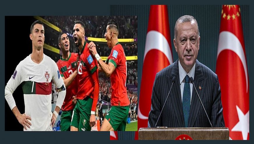 Dünya Kupası'nda tarih yazan Fas'a Cumhurbaşkanı Erdoğan'dan tebrik...