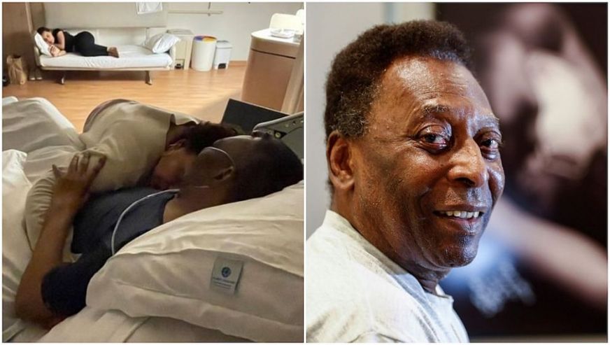 Pele'nin kızının hastaneden paylaştığı son fotoğraf yürekleri dağladı...