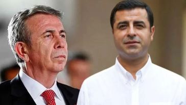 HDP'li Demirtaş, adaylık için Mansur Yavaş'a kapıyı araladı!