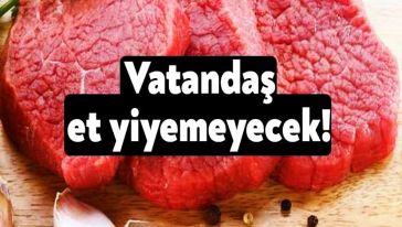 Kırmızı ete bir zam daha...En ucuz etin kilosu 200 lira!
