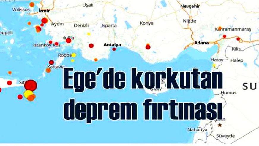 Ege Denizi’nde peş peşe korkutan depremler! Çanakkale ve Balıkesir’de de hissedildi…