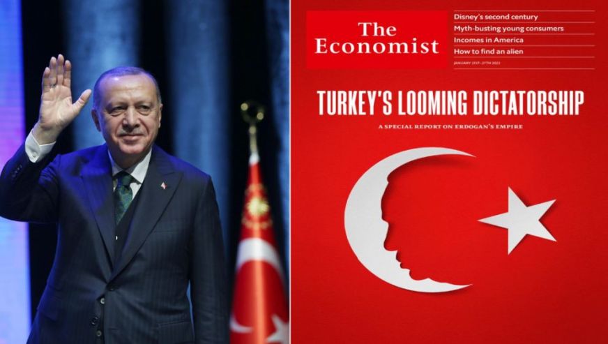 The Economist Cumhurbaşkanı Erdoğan'ı hedef aldı! 