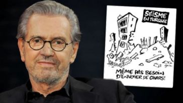 Alman siyasetçiden Charlie Hebdo’nun ‘deprem’ karikatürüne tepki! ‘S...... sizi…’