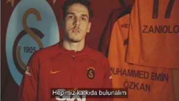 Galatasaray'ın yeni transferi Nicolo Zaniolo'dan duygulandıran deprem mesajı