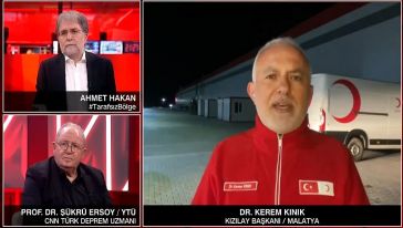 Kızılay Başkanı Kınık CNN Türk'te açıkladı: "Arkadaşlarımızın AHBAP'a yaptığı işlemi eleştirdim..!"