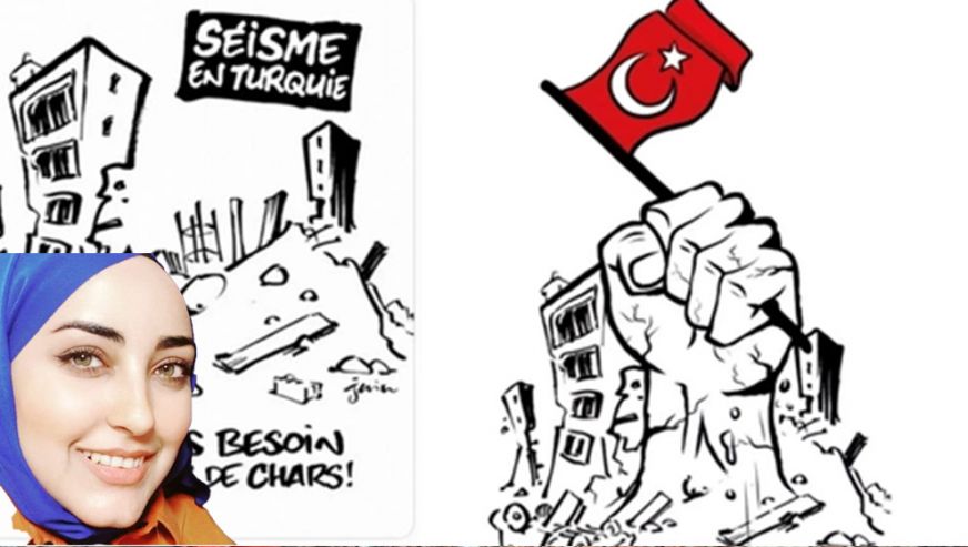 Charlie Hebdo'nun Çirkin Çizimine Abrar Sabbah'dan Tokat Gibi Yanıt Geldi!