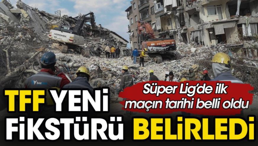 Süper Lig fikstürü belirlendi! Gözler Türkiye Futbol Federasyonu'nda...