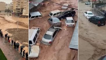 Depremin yıktığı Adıyaman'ı bu kez sel vurdu: 1 kişi hayatını kaybetti, 3 kişi kayıp!