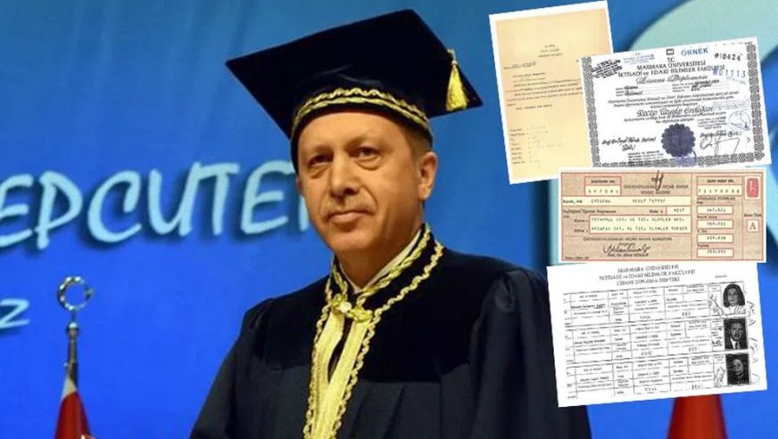 Fahrettin Altun paylaştı! İşte Cumhurbaşkanı Erdoğan'ın mezuniyet belgeleri!
