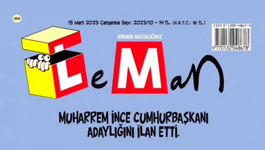 LeMan'dan ‘İnce' kapağı... Erdoğan “O zaman dans!”